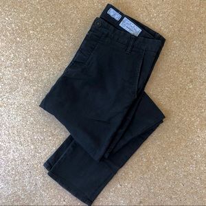 Allsaints Stove Chinos in Black / W33